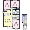 ヴィラ・Jの間取り画像