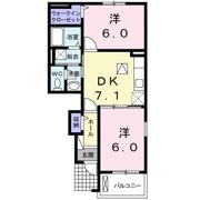 E’s Garden Bの間取り画像