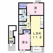エテルノ ハピネスBの間取り画像