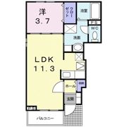 メゾンユタカの間取り画像