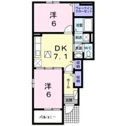 アドーラ木曽川 Ⅳの間取り画像