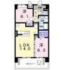 ラルジュ・クレールの間取り画像
