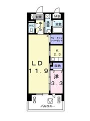 ラルジュ・クレールの間取り画像