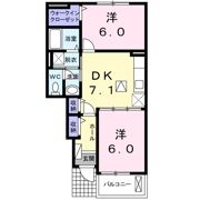 ベルセリスメゾンⅡの間取り画像