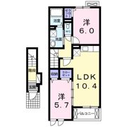 アンソレイエ 忍ヶ丘の間取り画像
