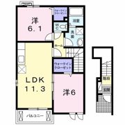 カーサ ヴィオラの間取り画像