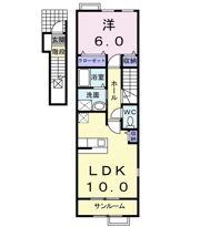 エテルノⅢの間取り画像