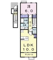 エテルノⅢの間取り画像