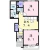 フォーレスト ガーデンAの間取り画像