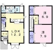 チェリーハイツⅢの間取り画像