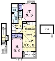ファミーユとりやまの間取り画像