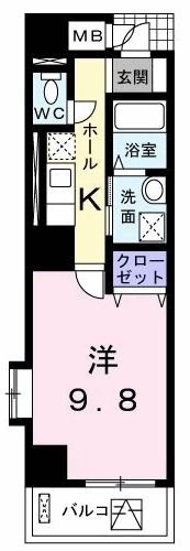 タウンコートSの間取り画像