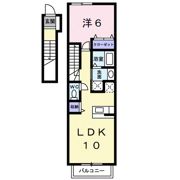 サンモール Mの間取り画像
