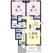 サンセールⅠの間取り画像