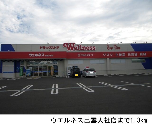 近くのウエルネス出雲大社店まで1,300m(徒歩17分)