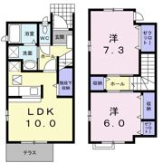 K・M CASAの間取り画像