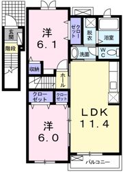 グリーンヒルズの間取り画像