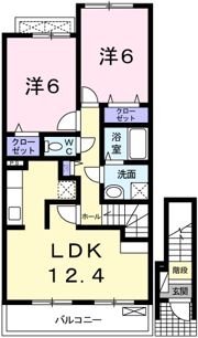 シャルマン ヴィラの間取り画像