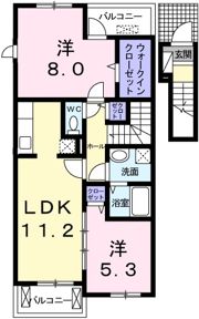 サニーウエル ヴィラの間取り画像
