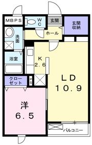 エテルノフィオーレの間取り画像
