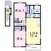 スカイヒルズCの間取り画像