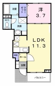 エレガンシアの間取り画像