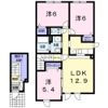フレグランス39の間取り画像