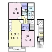 パレドールAの間取り画像