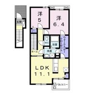 Villa アニバ Ⅱの間取り画像