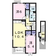 ボニ－ト Aの間取り画像