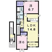 バハリの間取り画像