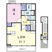 シャロットⅤ番館の間取り画像