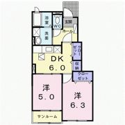 マーブル Ⅲの間取り画像