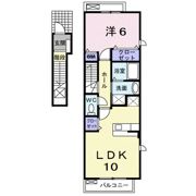 アルドーレBの間取り画像