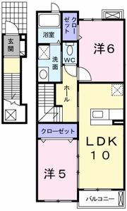 ベル ハーモニーの間取り画像