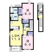 サンロードⅤの間取り画像