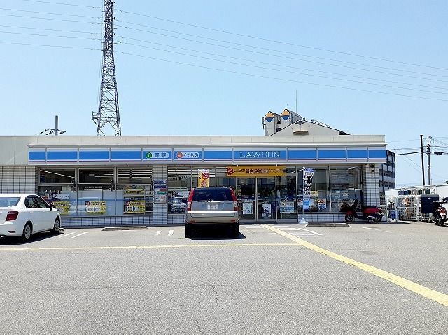 近くのローソン 明石魚住町西岡店まで550m(徒歩7分)