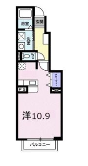ティアモⅡ番街の間取り画像