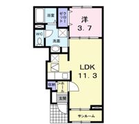 ザウバー・Kの間取り画像