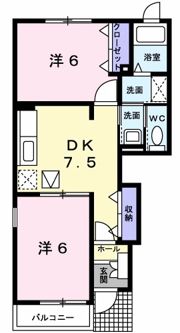 シュテール舞子の間取り画像