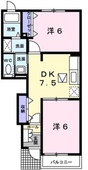 シュテール舞子の間取り画像