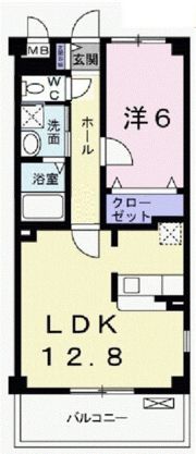 サニーキャンプ東雲Ⅰの間取り画像