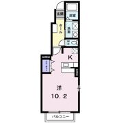 エレガンソーレⅡの間取り画像