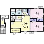 サンリットⅠの間取り画像