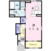 サンリットⅡの間取り画像