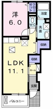 グレイス フォーリストⅡの間取り画像