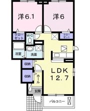 サンブリーズの間取り画像