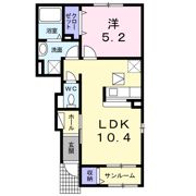 シェーネーアゼリア Ⅱの間取り画像
