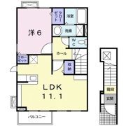 ラフィナート Ⅰの間取り画像