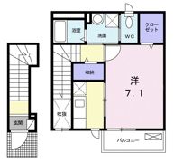 プリムローズ・CKⅡの間取り画像